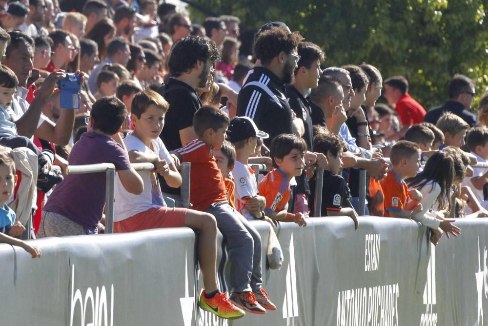 Espectacular entrenamiento del Valencia CF