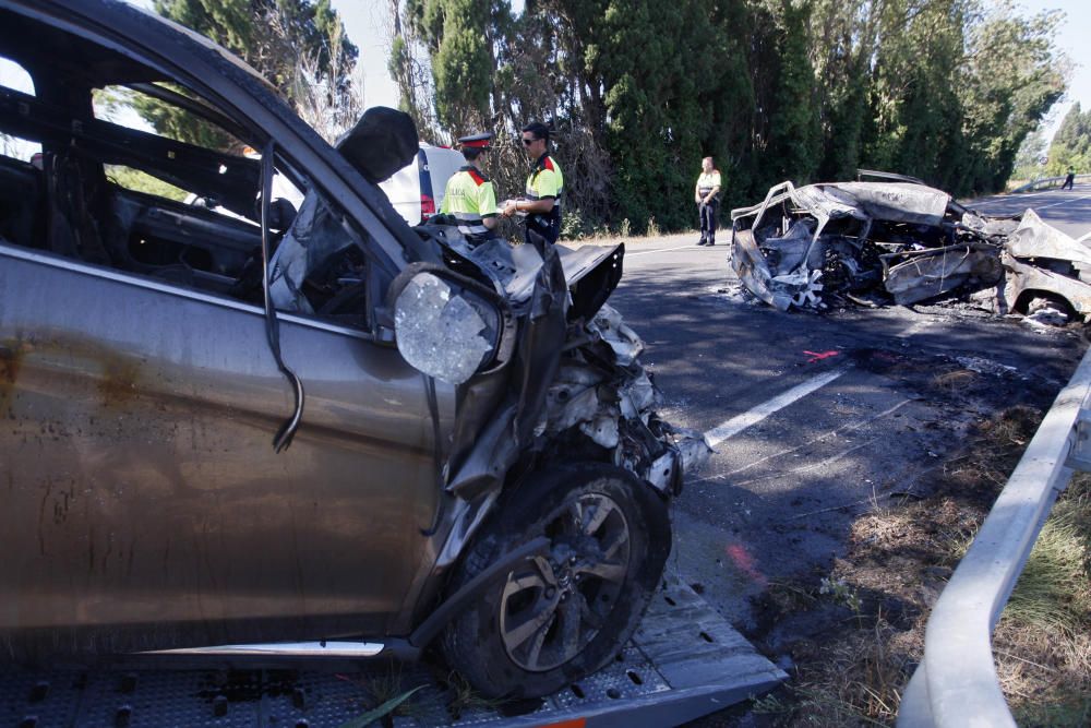 Accident de trànsit a Gualta