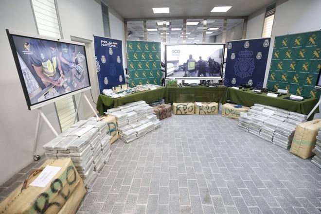 FOTOS | Este es el material incautado en la operación Manso-Enroque Bal