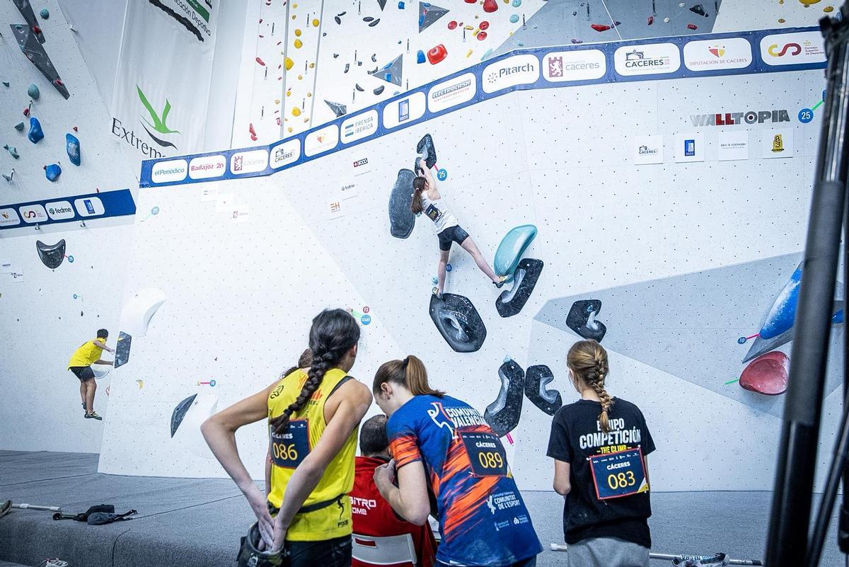 FOTOGALERÍA. Copa de España de Escalada en Cáceres (2)