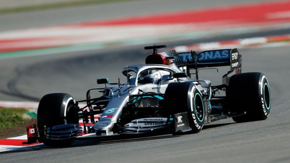 Bottas y Mercedes abren la pretemporada con el mejor tiempo en el Circuit