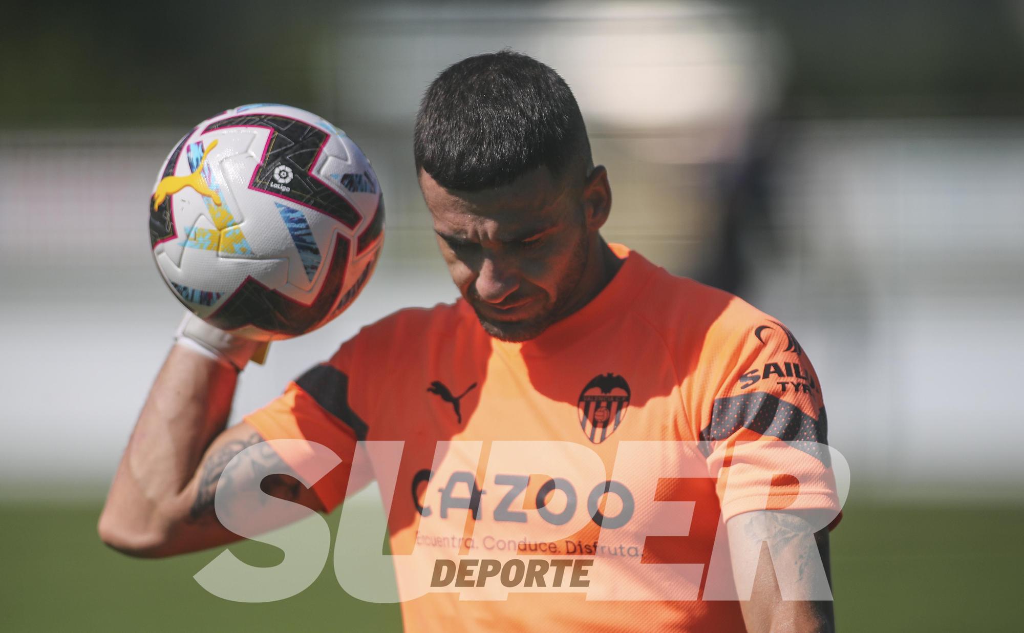 Así ha sido el entrenamiento del Valencia CF hoy en Suiza