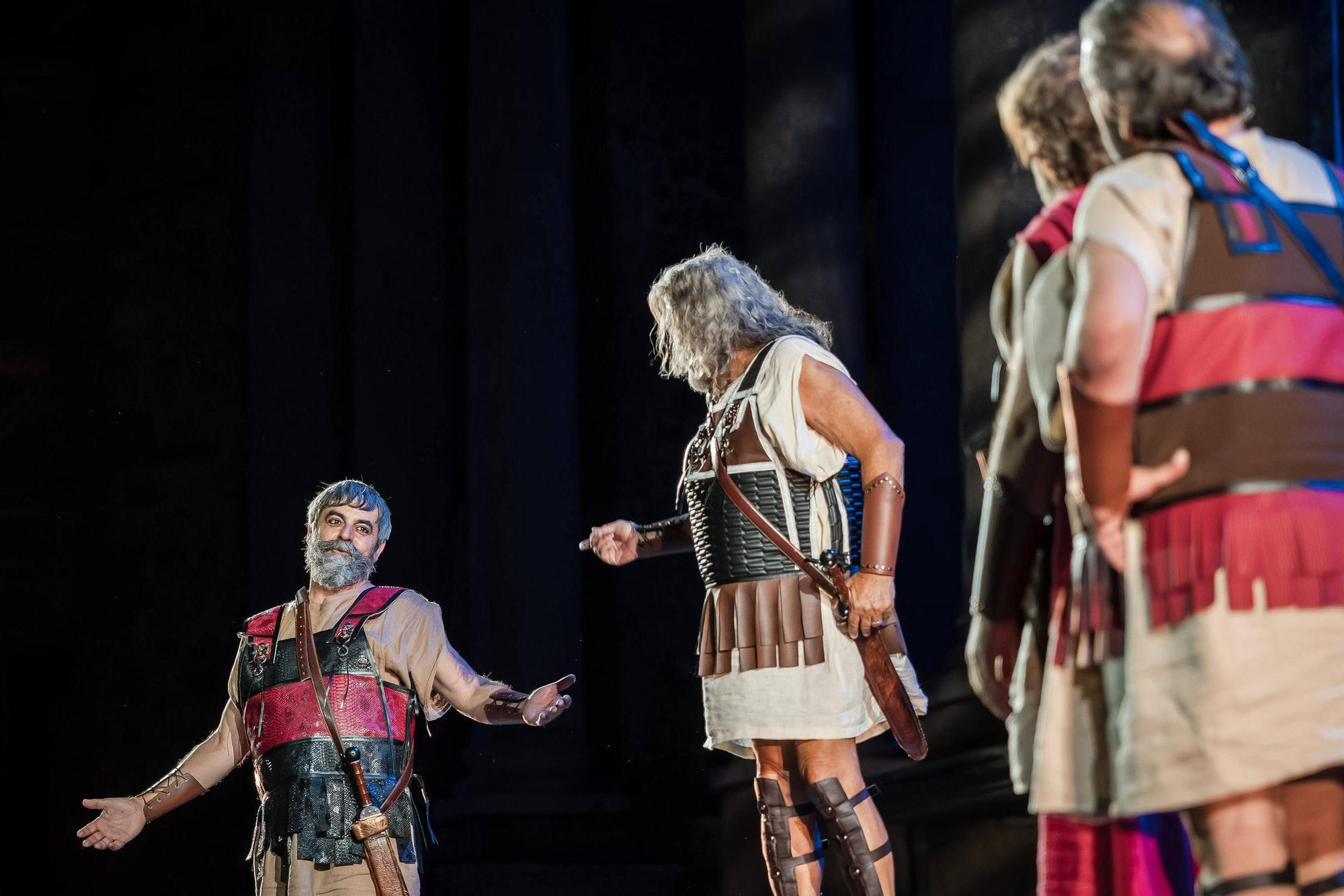 Las imágenes de 'Alejandro y el eunuco persa', la obra de esta semana del Festival Internacional de Teatro Clásico de Mérid