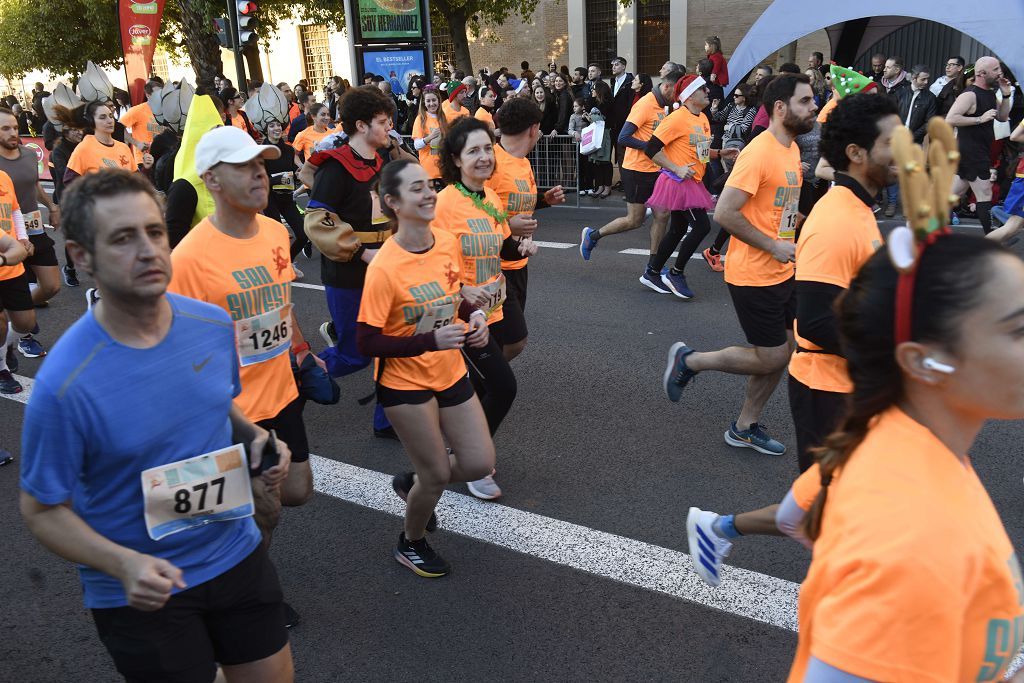 La San Silvestre 2025 en Murcia, en fotografías