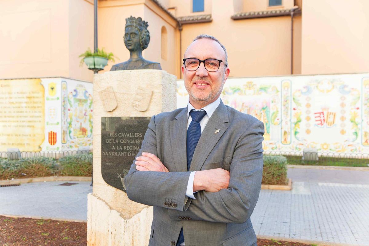 El prohom de la Germandat de Cavallers de la Conquesta, Héctor Prades.
