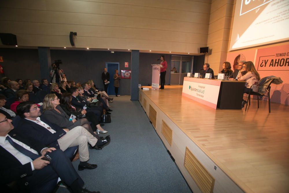 Coloquio sobre el cáncer organizado por el Hospital Quirónsalud de Torrevieja