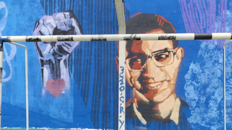 Mohamed El Amrani: «Aparèixer en un mural és atzar, puc ser jo o qualsevol altra persona»
