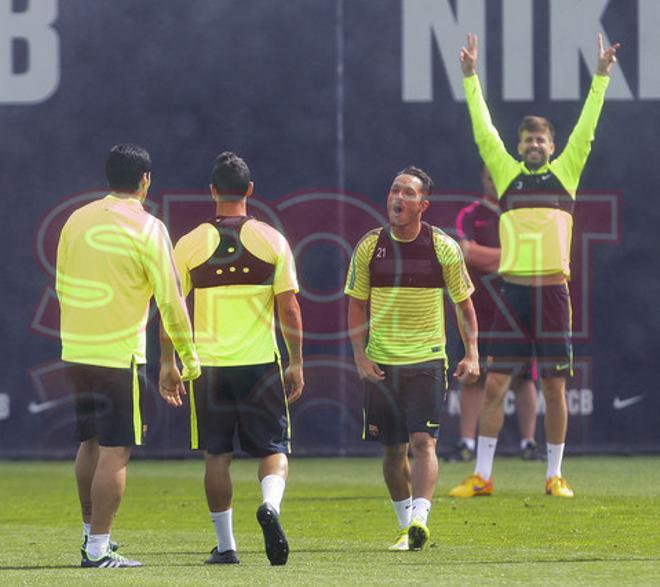 El Barça prepara el partido contra el PSG casi al completo