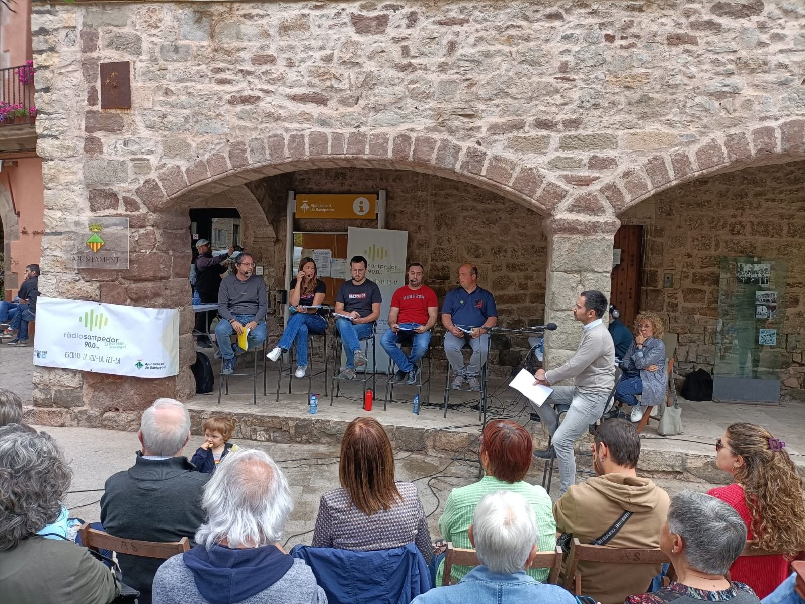 Debat de candidats eleccions municipals Santpedor
