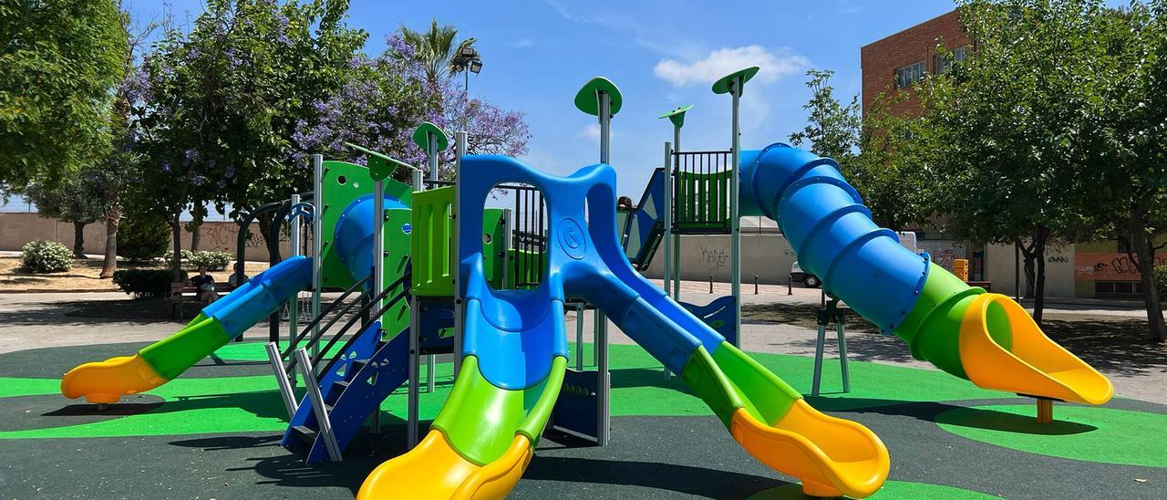 Nuevo parque infantil Alborgí.