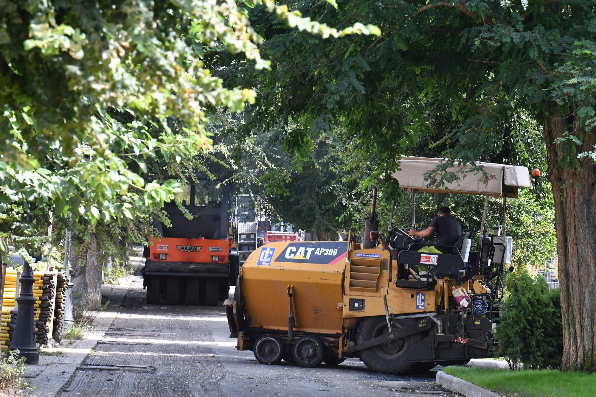 Avanzan las obras de mejora en el Campo de Marte