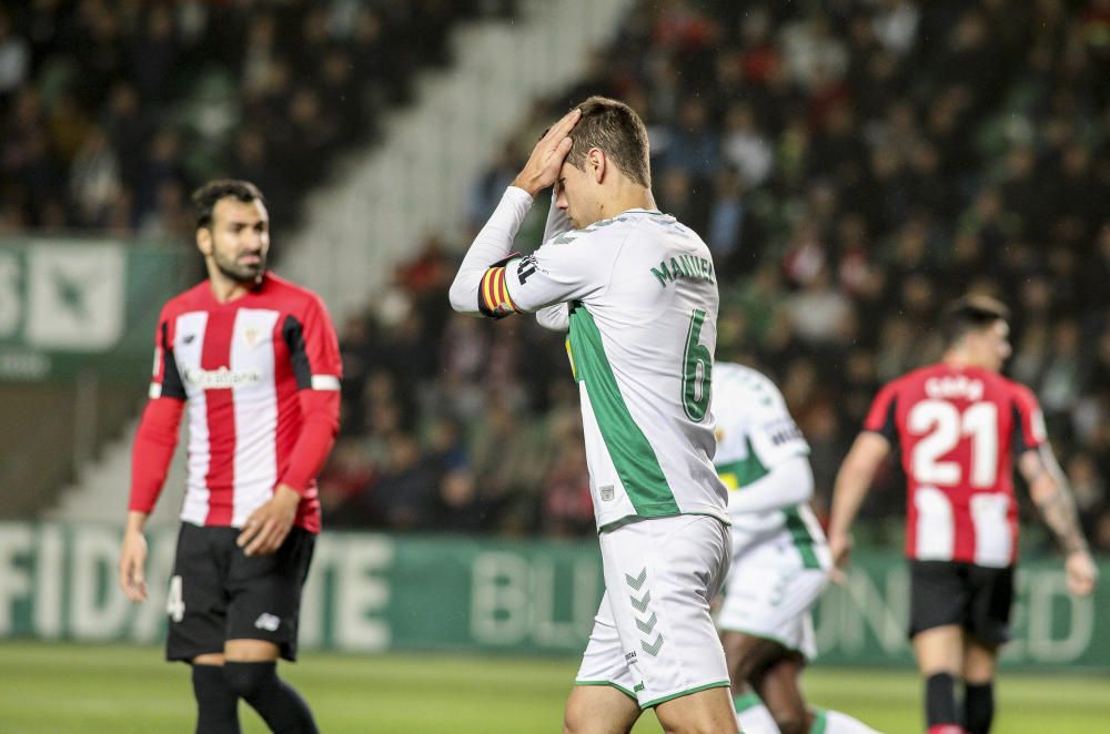 El Elche aguanta hasta el séptimo penalti pero cae ante el Athletic en la Copa del Rey