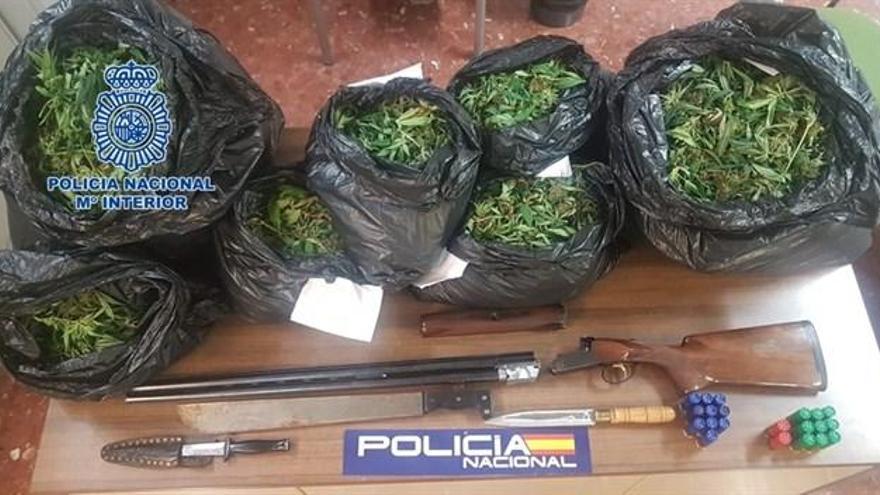 Dos detenidos en Córdoba con casi 20 kilos de marihuana