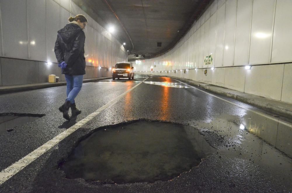 El túnel de O Parrote estará dos días cerrado