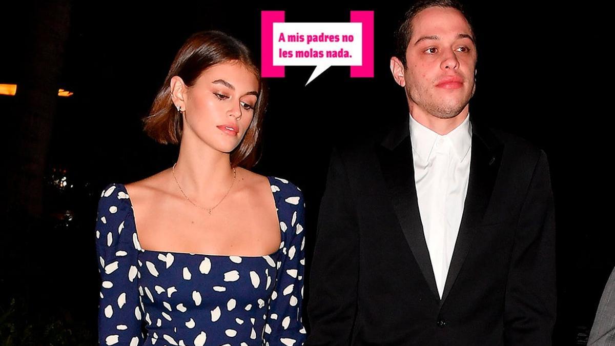 Kaia Gerbr y Pete Davidson