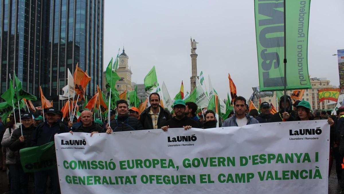 El campo de Castellón clama en Madrid contra Mercosur y las políticas ...