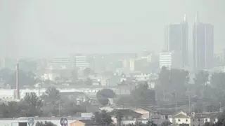 La entrada de polvo sahariano empeora el aire de la mayor parte de la Región