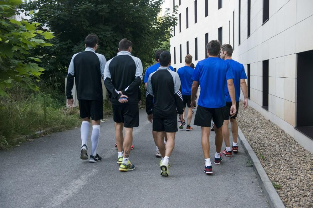 Entrenamiento del Real Oviedo