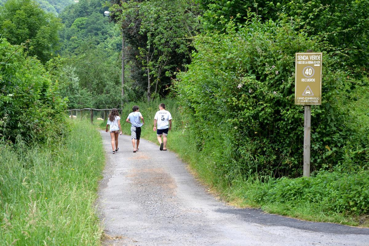 La senda verde de San Andrés, en una imagen de archivo.