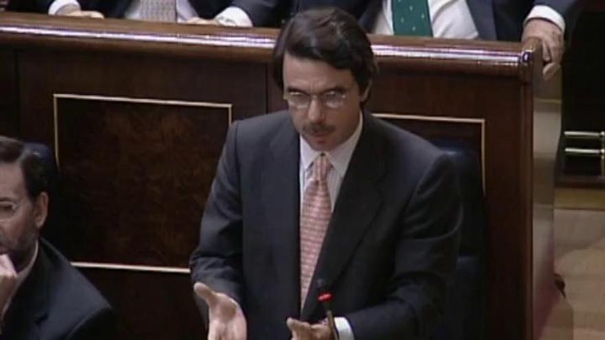 Hacienda multa con 70.400 euros a Aznar