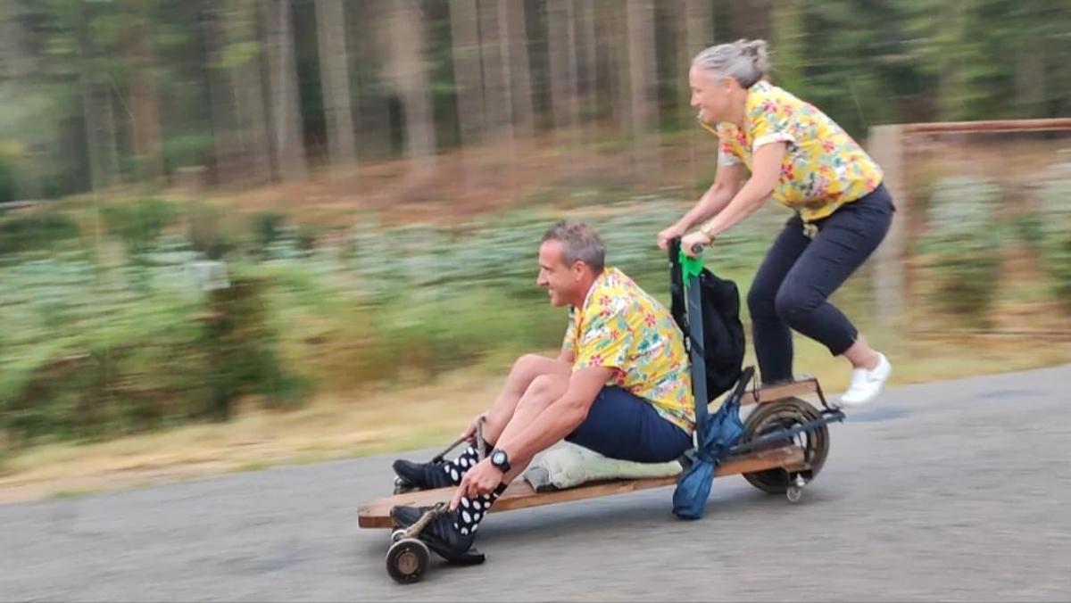 40 edició de la baixada de carretons de Sant Hilari Sacalm