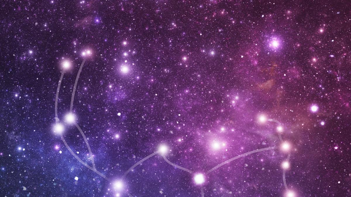 La constelación de Orión forma con sus estrellas la forma de un guerrero