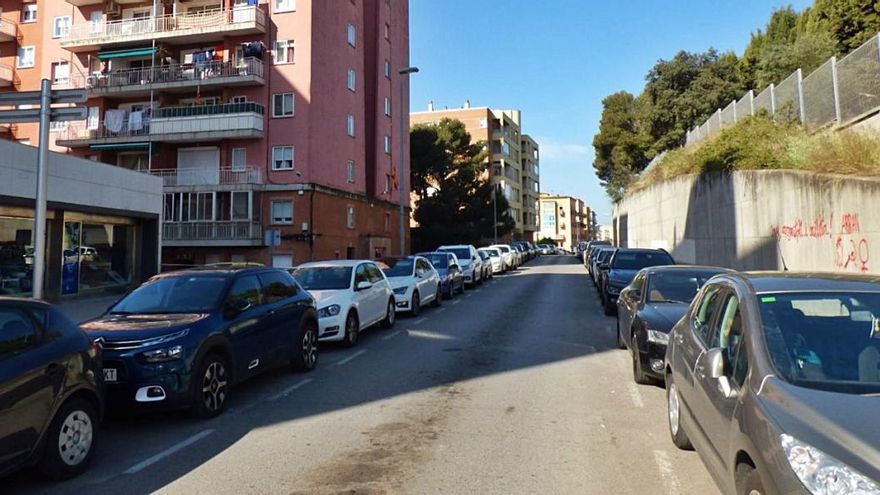 Un dels carrers que els conductors temeraris han convertit en un circuit de ral·li