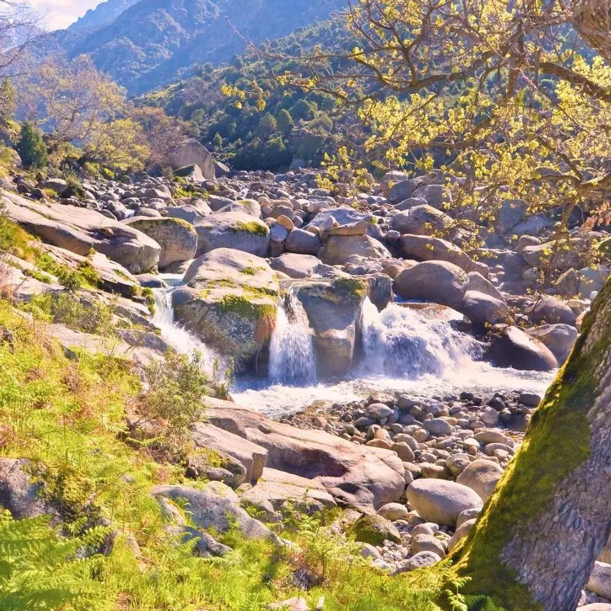 El refugio de David Broncano y Silvia Alonso es un pueblo de Ávila en la Sierra de Gredos
