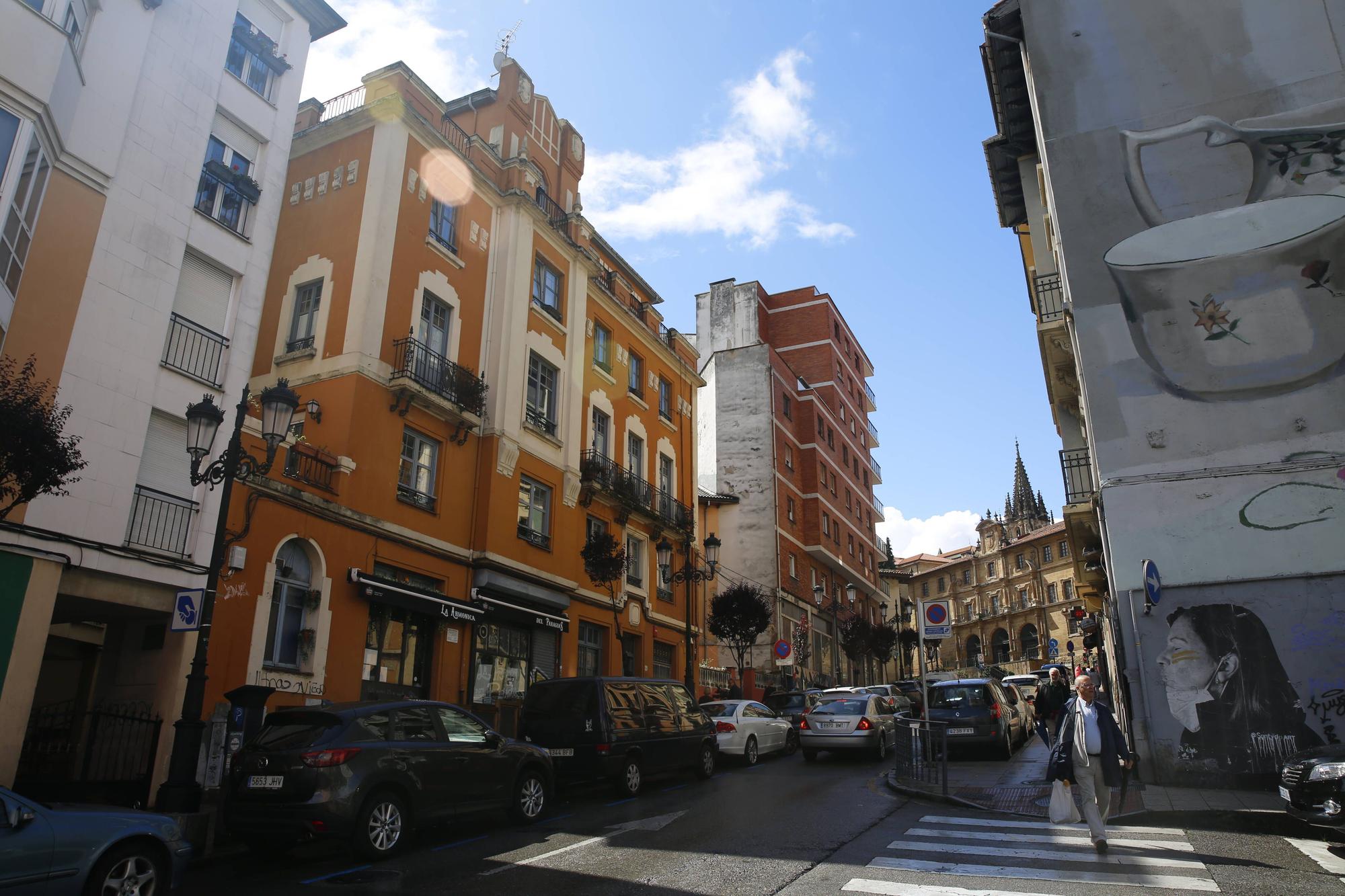 En imágenes: Así quedó el edificio de Oviedo en el que murieron dos ancianos tras el incendio