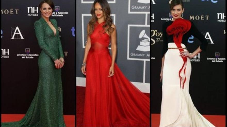 Los mejores vestidos de las alfombras rojas de 2013