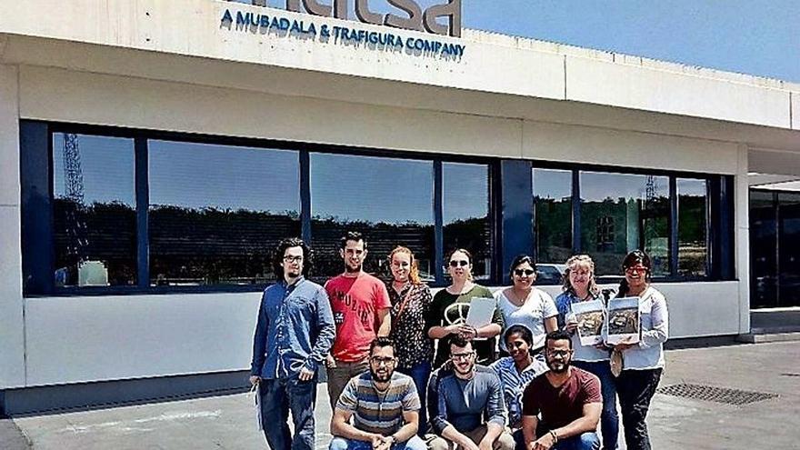 Visita a una empresa dels alumnes del Màster en Enginyeria de Mines