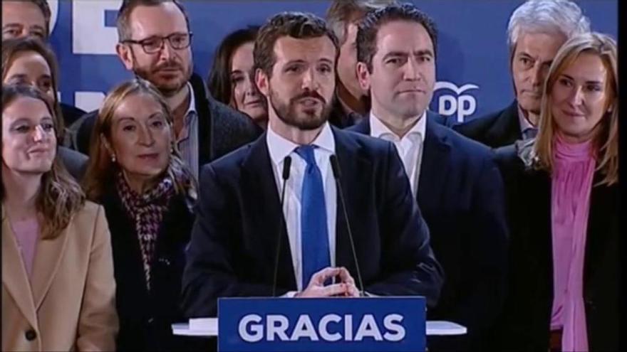 Casado diu que el PP «estarà a l&#039;espera del que plantegi Sánchez» però l&#039;avisa que tenen interessos «incompatibles»