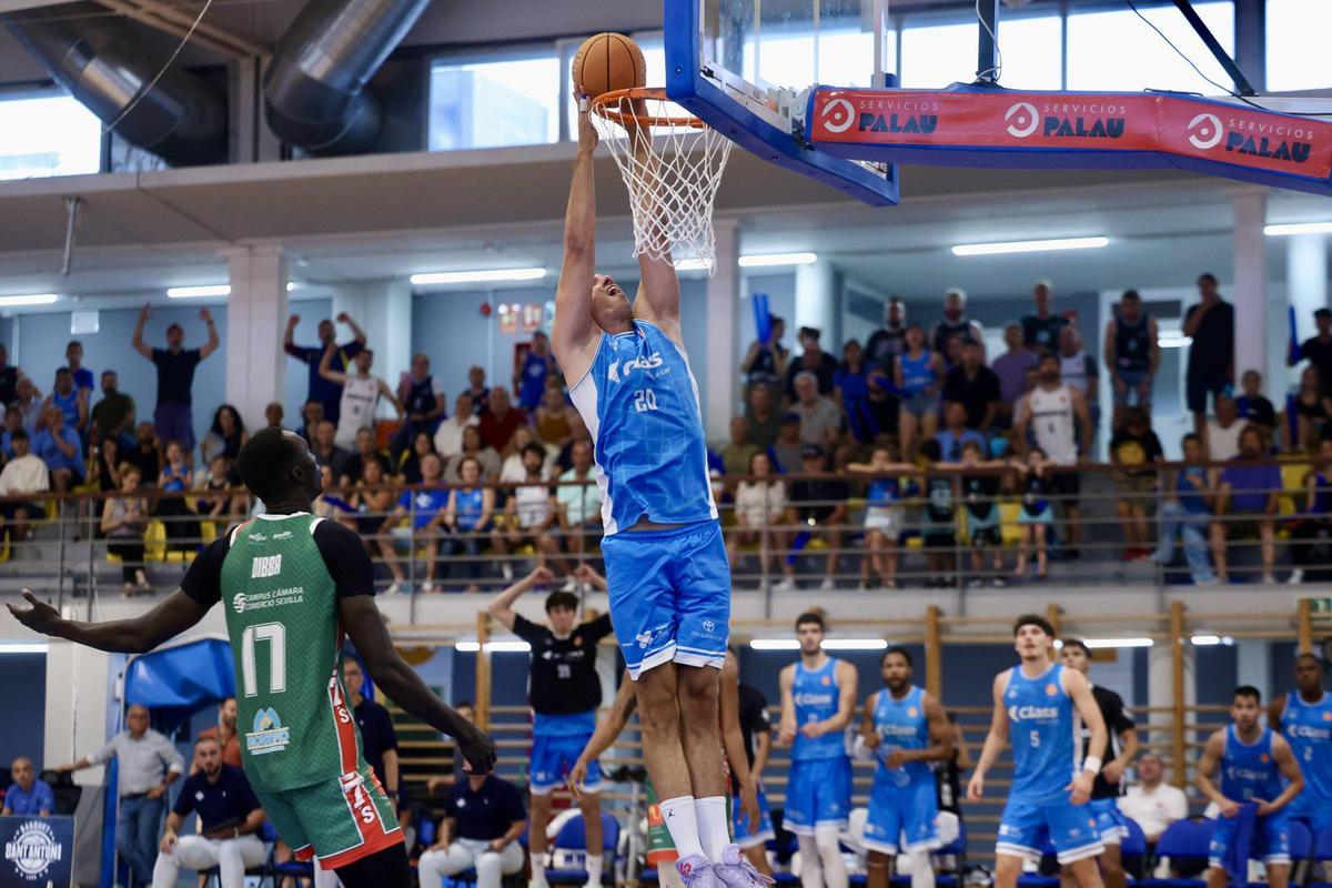 Mira todas las imágenes del partido entre el Class Bàsquet Sant Antoni y el Insolac Caja 87