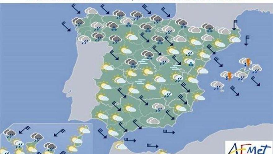 Pronóstico del tiempo en toda España hoy sábado 16 de noviembre de 2019