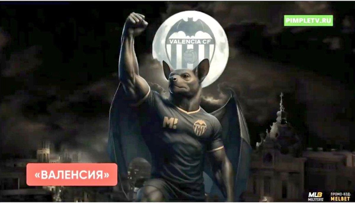 El Valencia CF según la IA rusa