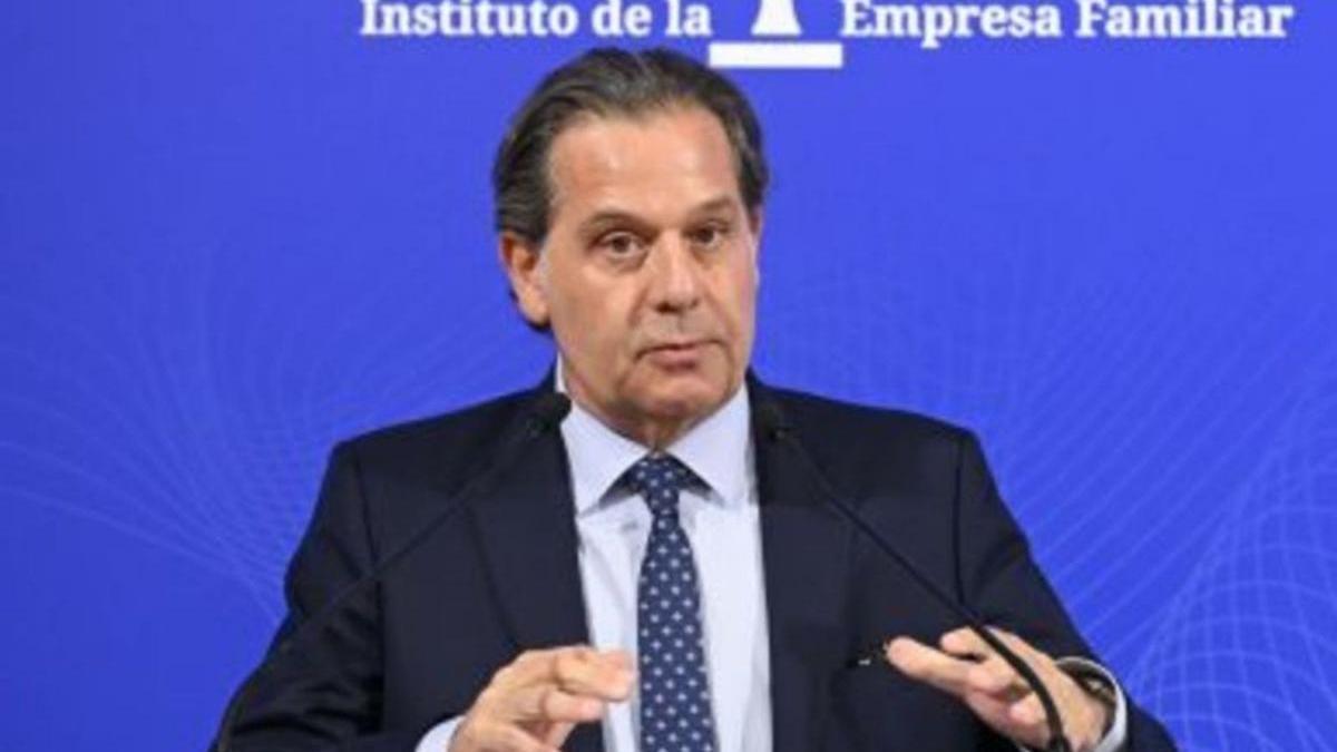 Ignacio Rivera, ayer, durante la clausura de la asamblea.