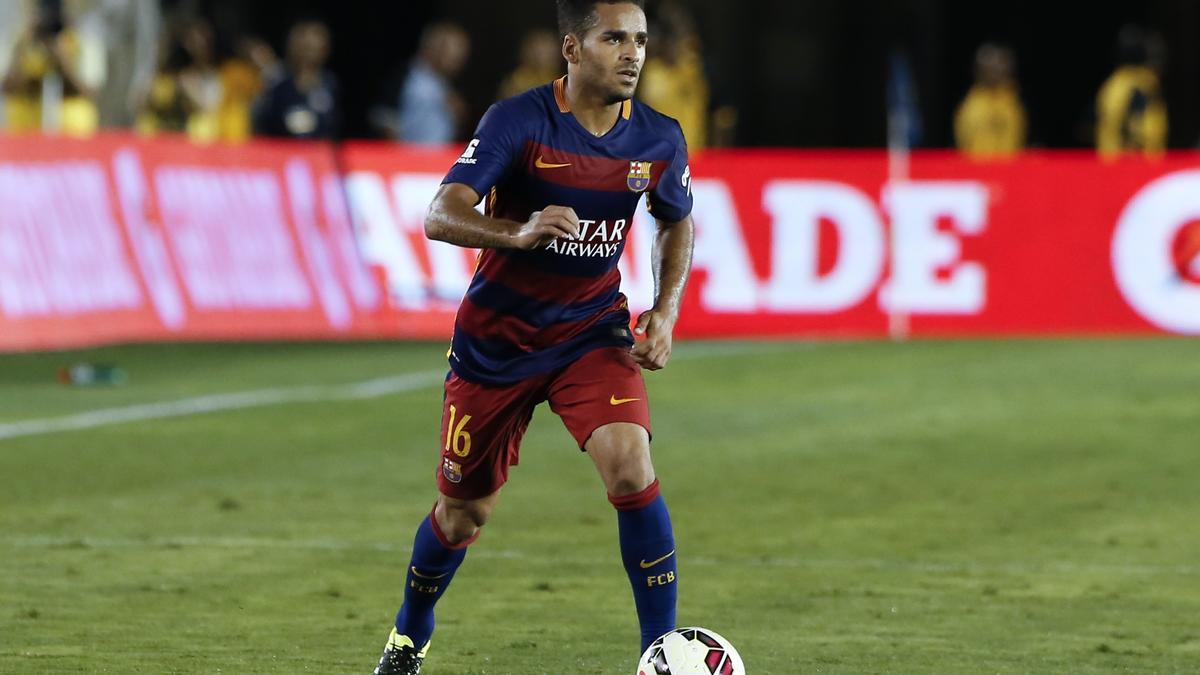 Douglas empezó la pretemporada con el Barça con el resto de la plantilla