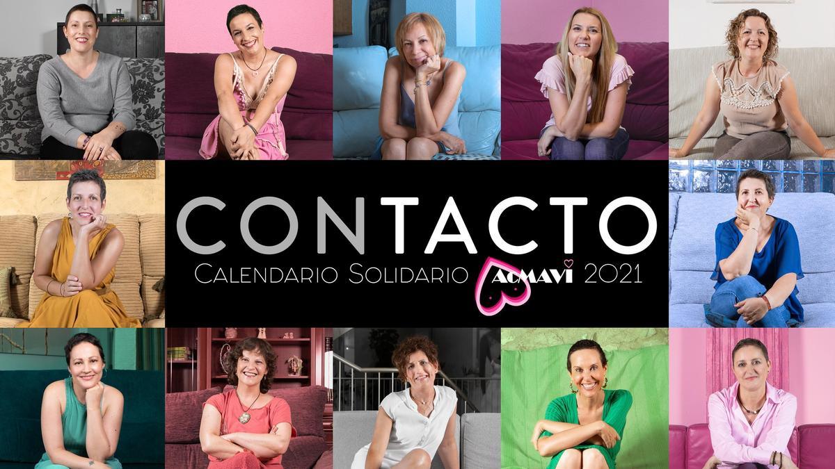 La portada del calendario solidario de ACMAVI.