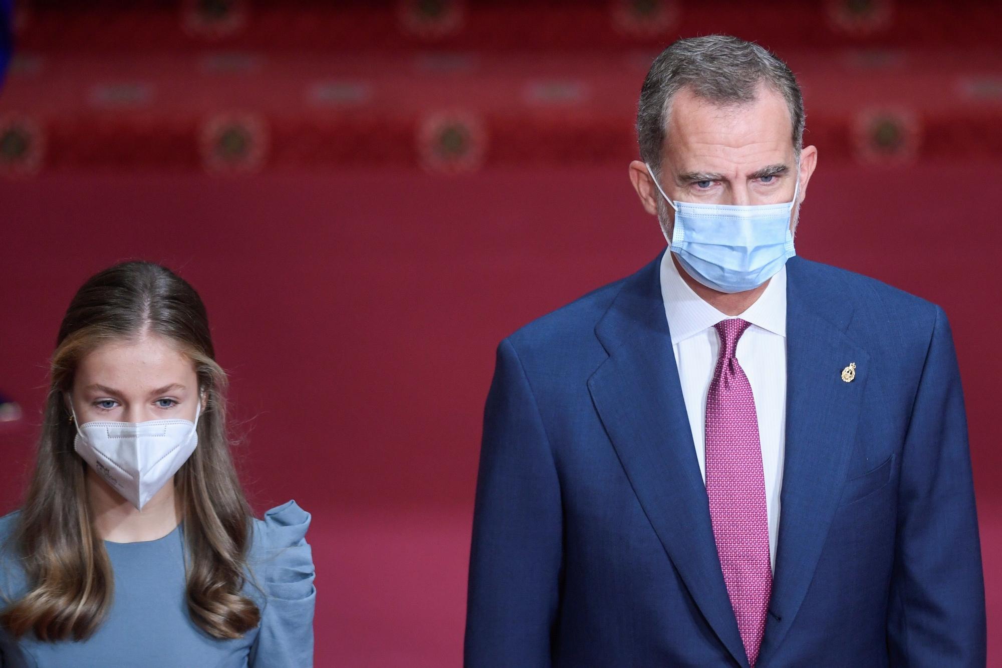 El look de la Familia Real durante las audiencias en el Reconquista