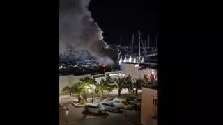 Alarma por un incendio en un restaurante de Santa Eulària