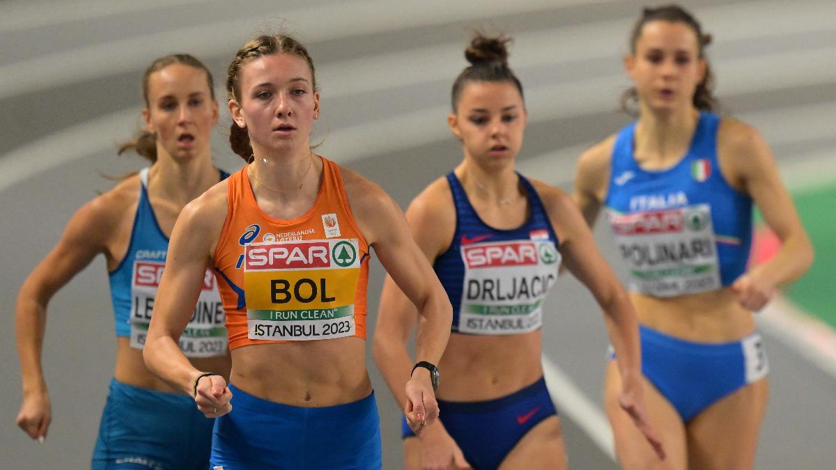 Femke Bol no tuvo que forzar nada en su debut