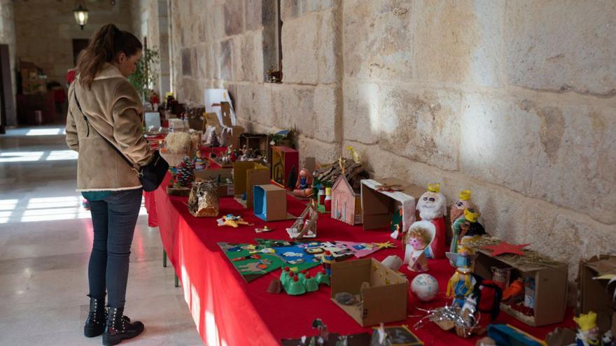 El Seminario exhibe más de 250 belenes de escolares de Zamora