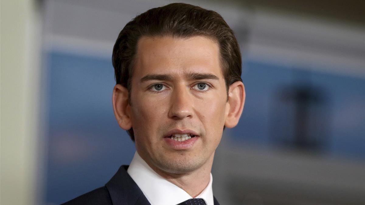 El primer ministro austriaco, Sebastian Kurz.