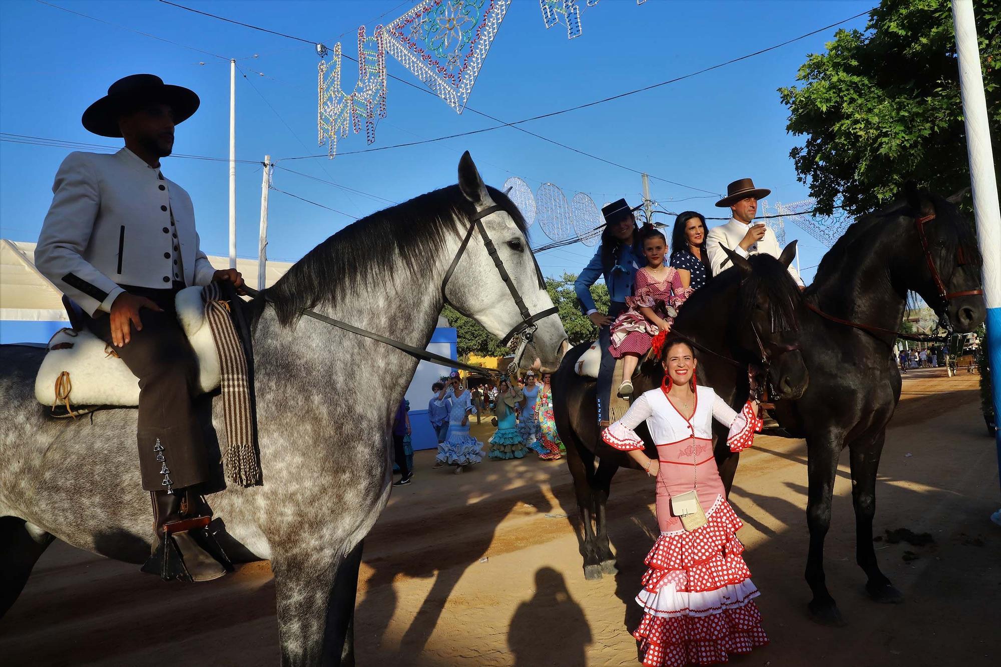 Un paseo de caballos muy exigente