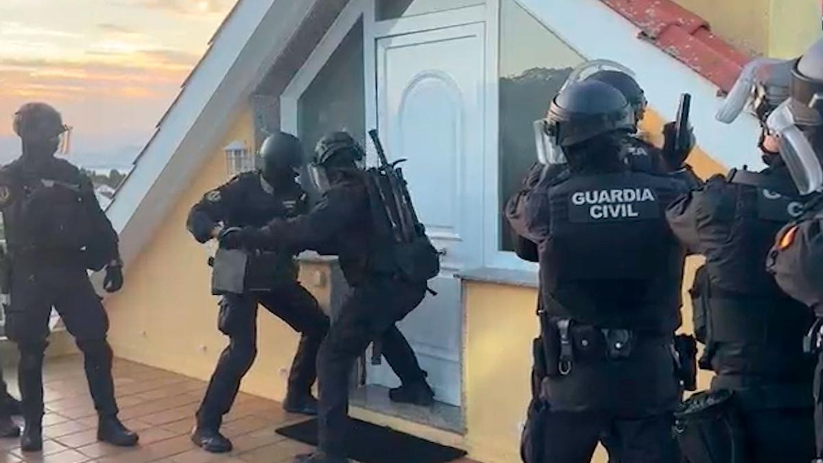 A la fuerza e 'in fraganti': así fue la detención de los autores de un secuestro en Vigo