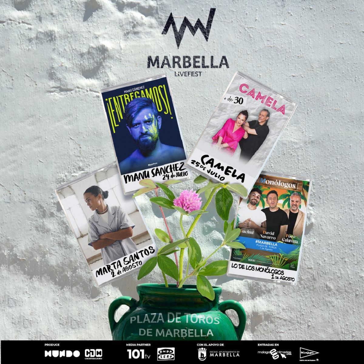 Cartel general Marbella Live Fest