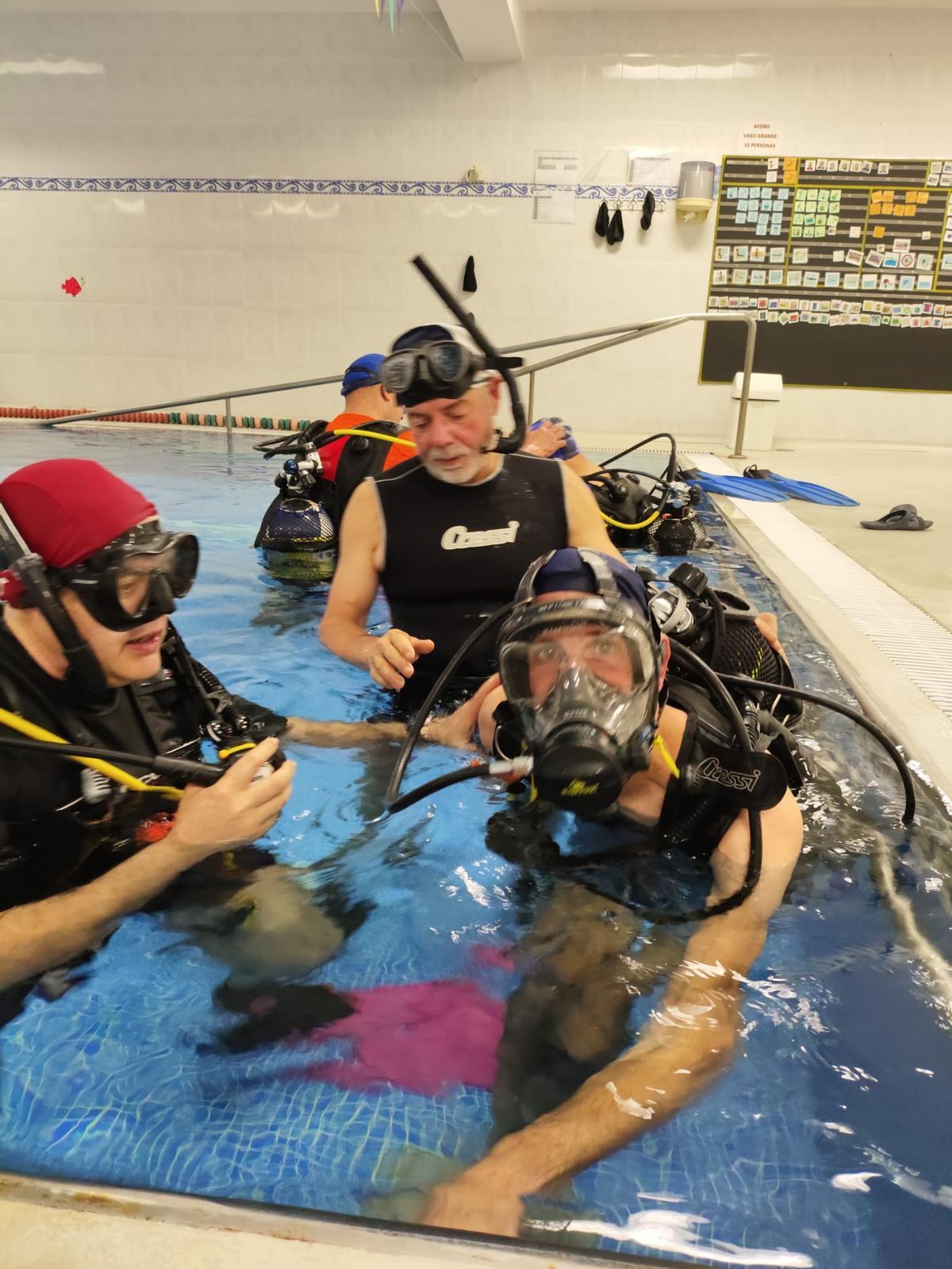 El buceo rompe barreras en Vigo