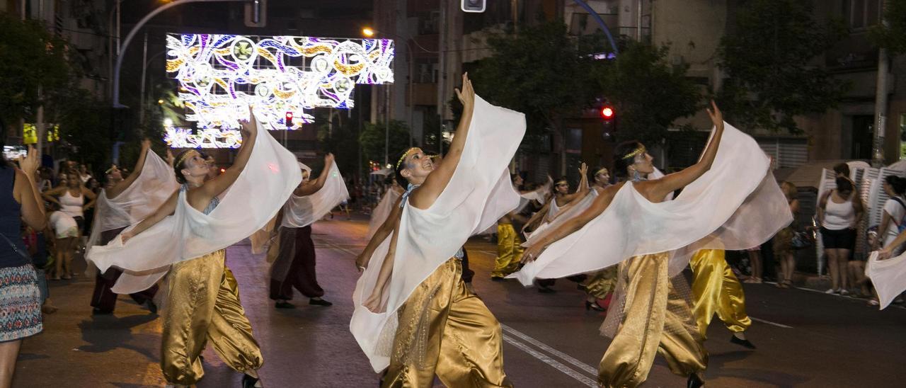 Imagen de archivo de las fiestas de Altozano de 2019