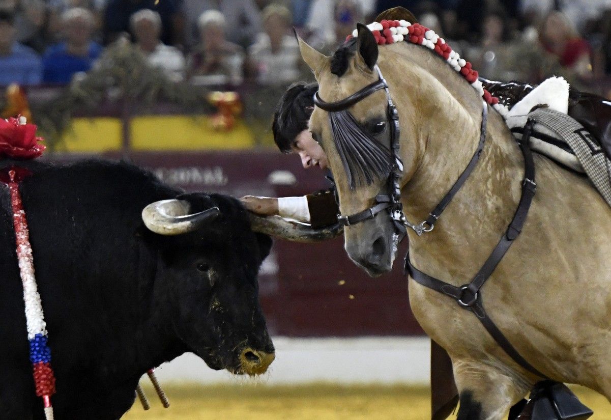 Corrida de rejones de la Feria Taurina de Murcia