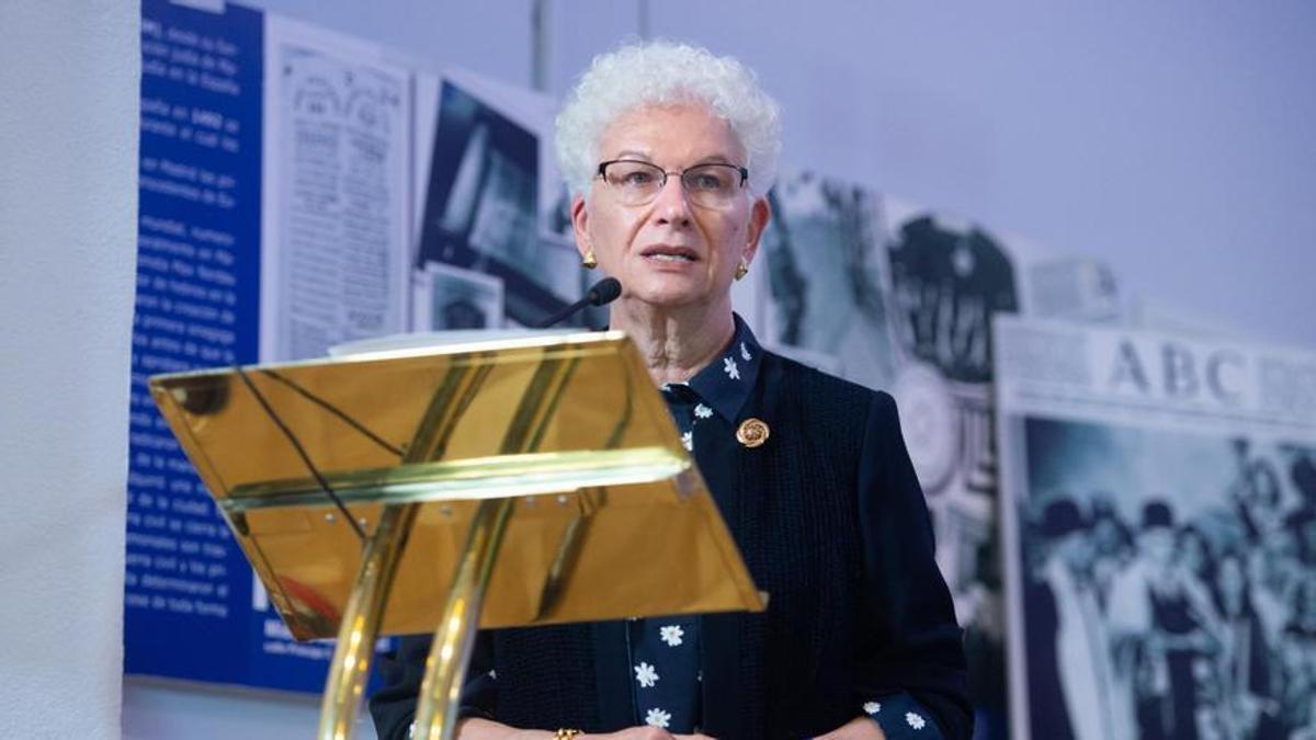 La embajadora de Israel en España, Rodica Radian-Gordon